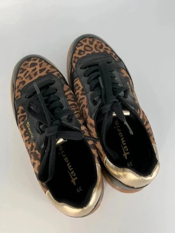 Tamaris Leopard Comb - Size 39 4